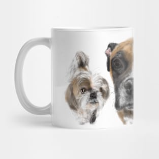 Best Friend Pooches But Keep Your Distance Mug